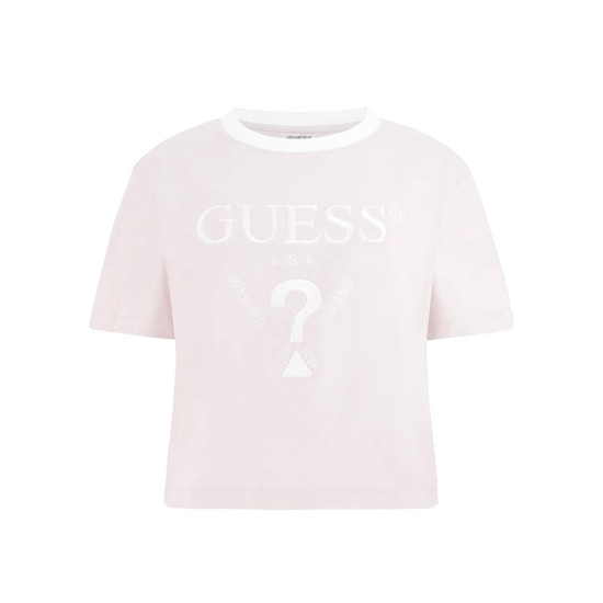 Guess Γυναικεία κοντομάνικη μπλούζα Filanta Crop Tee